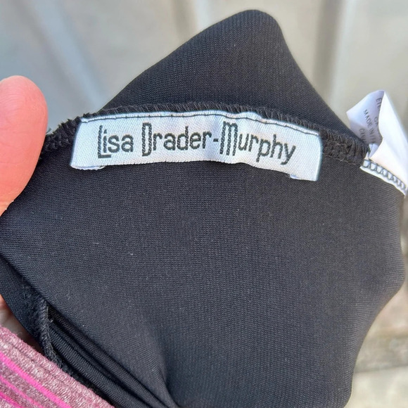 Lisa Drader-Murphy Asymmetric dress, BNWT, one size - Picture 7 of 10